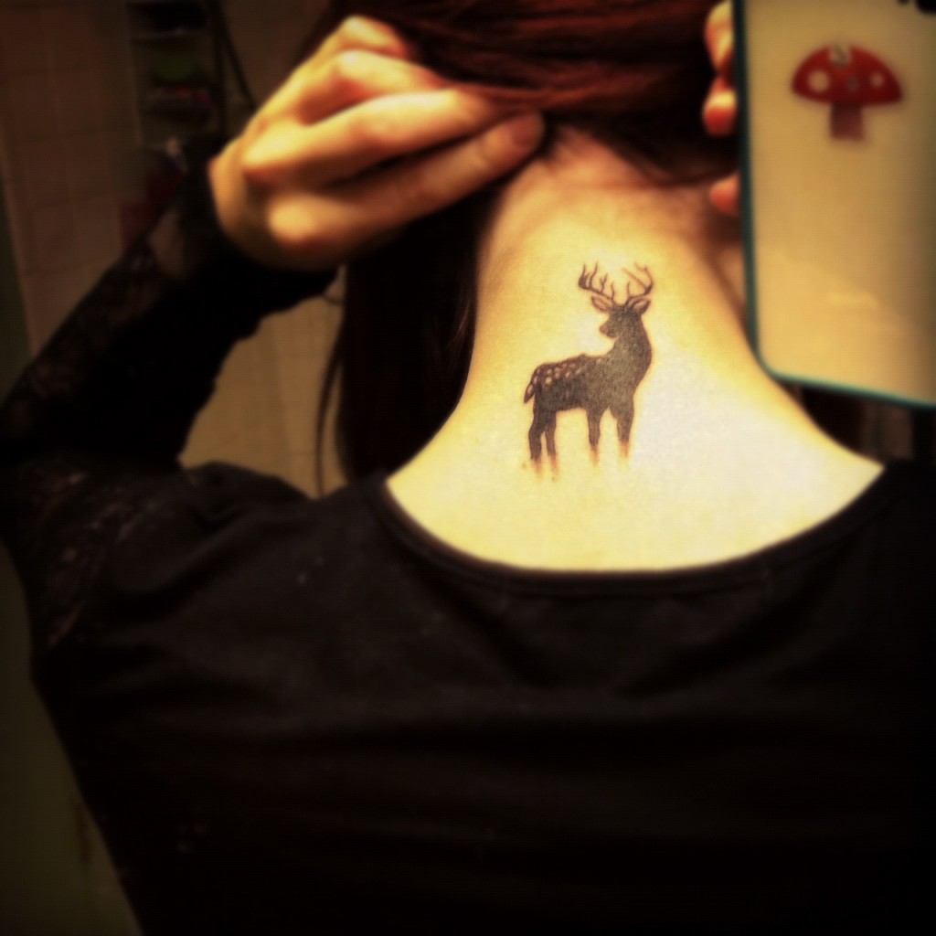 Neck Tattoo Animal